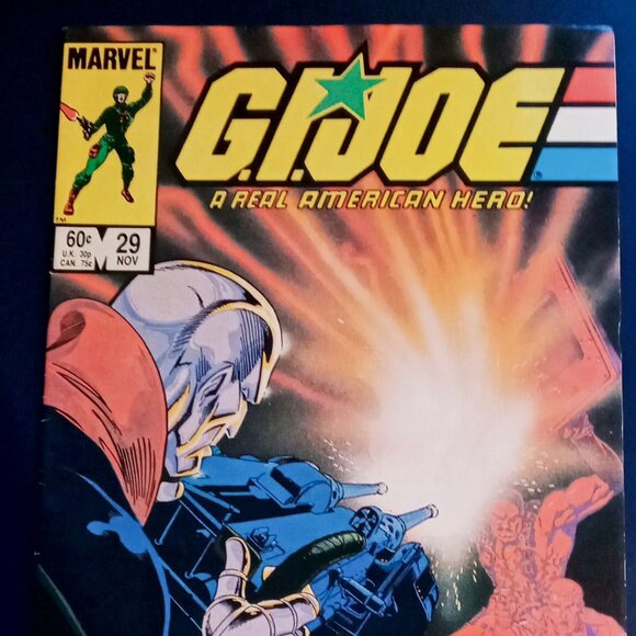 G.I. JOE-A REAL AMERICAN HERO! Set of 6 Comic Books 1980s - Picture 6 of 10